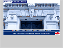 Tablet Screenshot of maineconsulting.com
